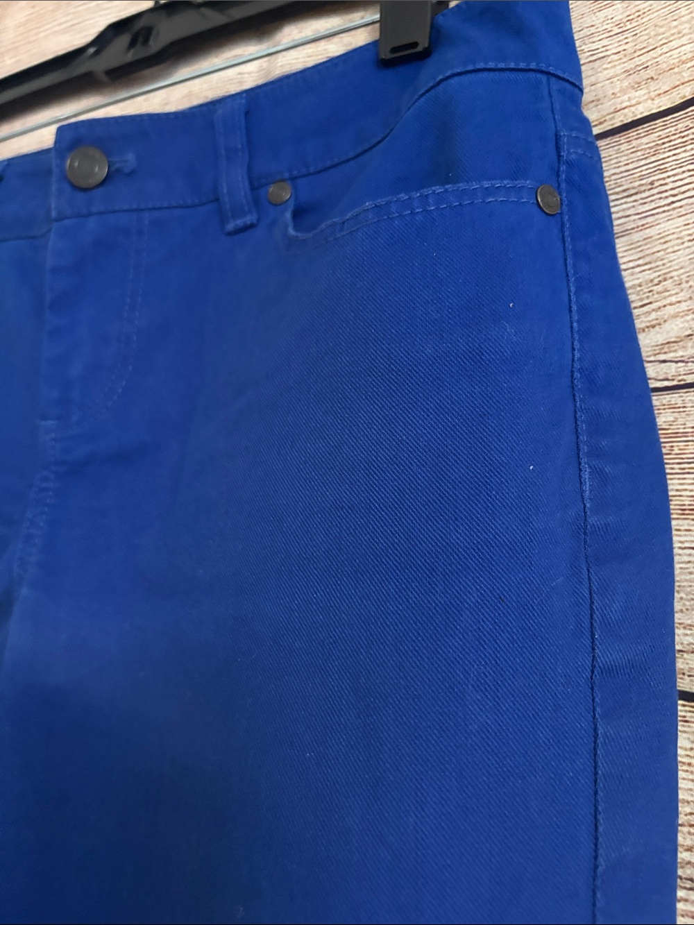 Talbots Royal Blue Signature Slim Crop Jeans - Picture 2 of 10